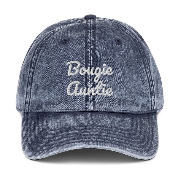 "Bougie Auntie" Vintage Cotton Twill Cap