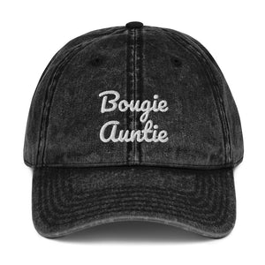 "Bougie Auntie" Vintage Cotton Twill Cap