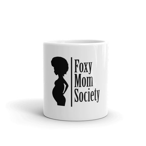 Foxy Mom Society Logo Mug