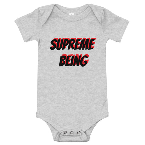 Supreme Being Baby Onsie