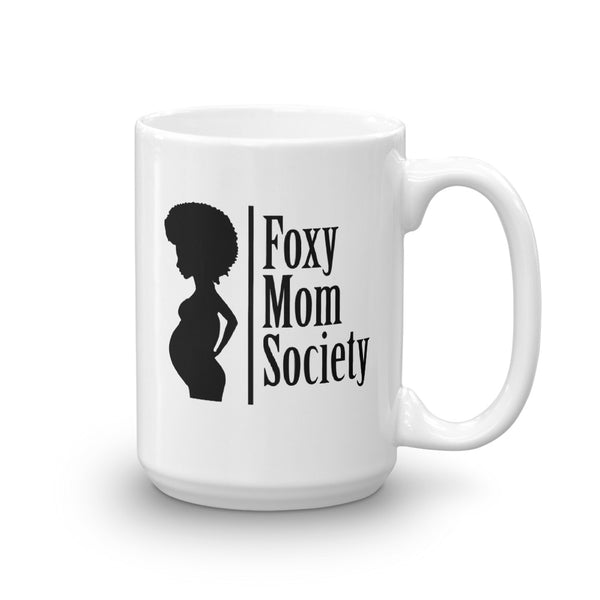 Foxy Mom Society Logo Mug